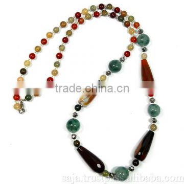 natural stone necklace NSN-004