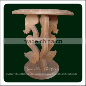 Marble Slab Table Top Base For Marble Round Dining Table