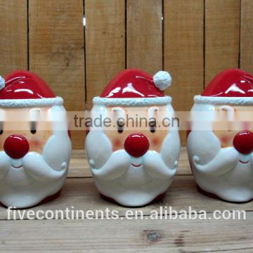 Christmas Santa Storage Spices Jar Canisters