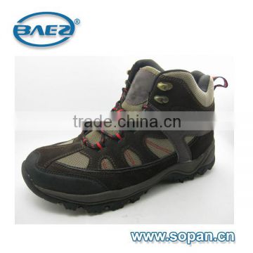 CHINA SPORTS SHOES WITH COW SUEDE UPPER TREKKING SHOES FOR MEN