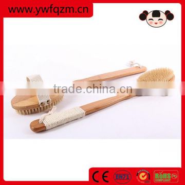 Wholesale wooden boar bristles bath body brush