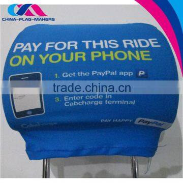 headrest cover for buses/cars