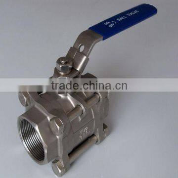 1pc 2pc 3 PIECES STAINLESS STEEL casting BALL VALVE