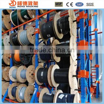 Powder coating teardrop pallet rack made in China / heavy duty teardrop pallet rack