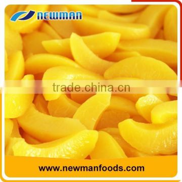 2016 corp A10 canned peach slices in light syrup sliced peaches 3100ml