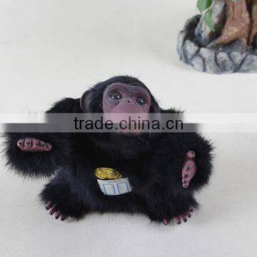 Wild animals soft plush langur animal toy