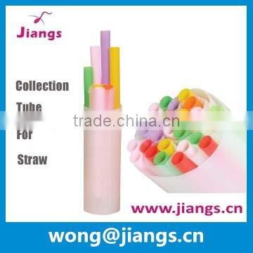 Plastic Tube For Straw Collection/ A.I. products /Jiangs Brand