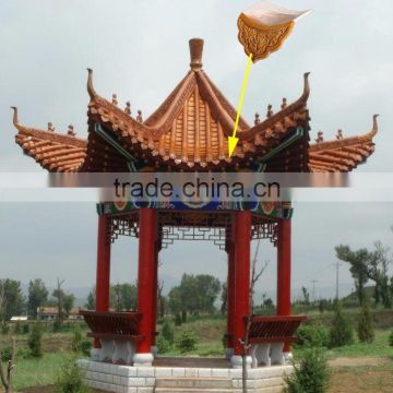 terracotta ridge tiles for sale used for Chinese villa house luxury