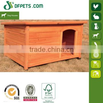 Waterproof Wooden Dog House With Adjustable Feet