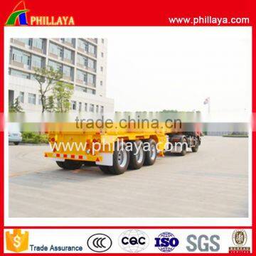 Phillaya manufacturer direct supplier hot-selling flatbed load shipping 40ft container trailer for sale