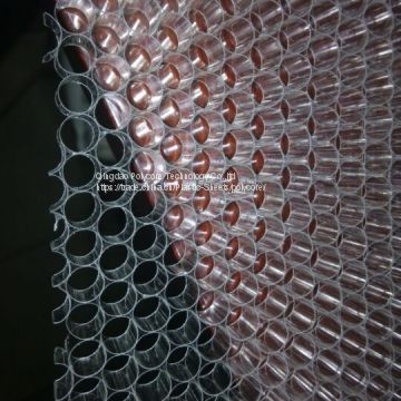 transparent waterproof light transmission PC honeycomb core