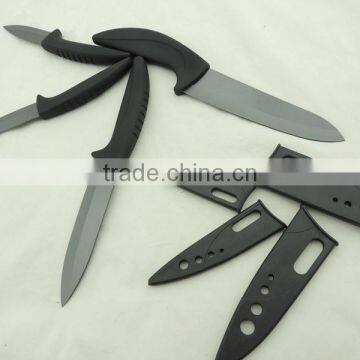 Hot Selling 4 Pieces Set Household Kitchen Ceramic Knives 2017