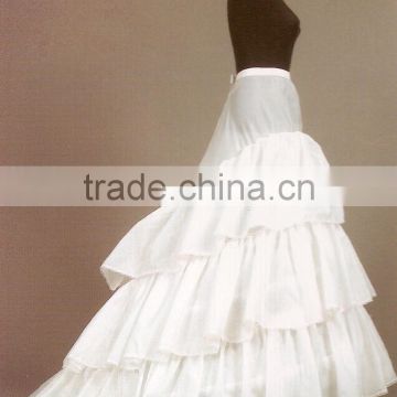 White Under Skirt Petticoat P802