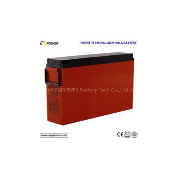 AGM Lead Acid Battery 12V165ah Rechargeable Front Terminal AGM Battery for UPS Applications