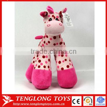 Children toys Lovely and colorful happy cloth plush horse toys