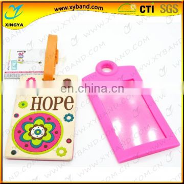 Soft light promotional silicon tag