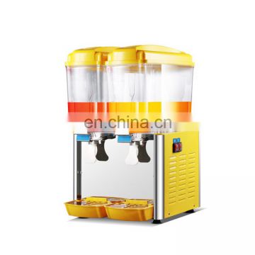 Frozen drinkmachineplatos para restaurant double tank plastic multi drink cold shotcolabeveragedispenser