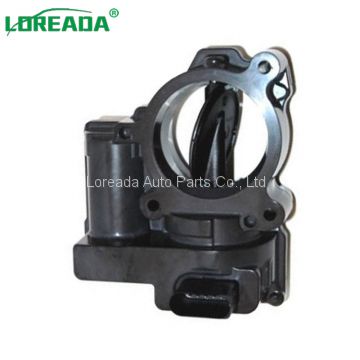 LOREADA 57mm Fuel Injection Electronic Throttle Body 03C128063B 03C128063A A2C53104475 A2C59511700 for VW 1.4 TSI