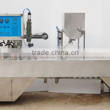 Mineral water cup filling and sealing machine