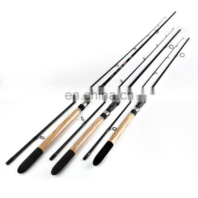 2.1m 2.4m 2.7m Carbon super light and super hard luya pole Cork fishing rod with straight handle