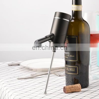 Stainless Steel Non Drip Luxury Instant Customised Electric Red Wine Decanter