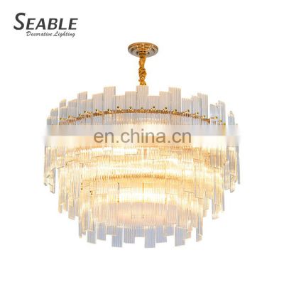 New Product Indoor Decoration For Hotel Villa Showroom Large Luxury Ceiling Chandelier