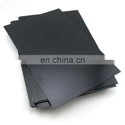 High Glossy  Black ABS Plastic sheet (Acrylonitrile-butdiene-styrene)