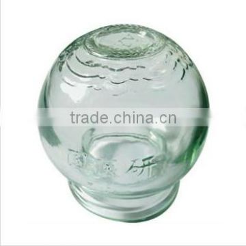 # 5 Glass cups of cupping set Guo Yi Yan brand