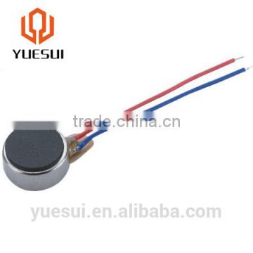 10mm DC brush flat small dc motor for pager