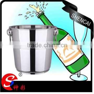 7L, 9L Large stainless steel ice bucket/beer bucket/champagne bucket