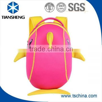 Distinctive and lovely neoprene backpack in pink