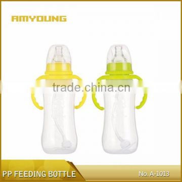 BPA free roupas de bebe PP baby feeding bottle with thermometer baby food bottles