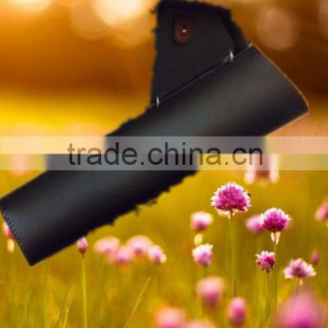 Traditional Black Arrow Quiver And Cowhide Leather Side Quivers For Archery Shooting
