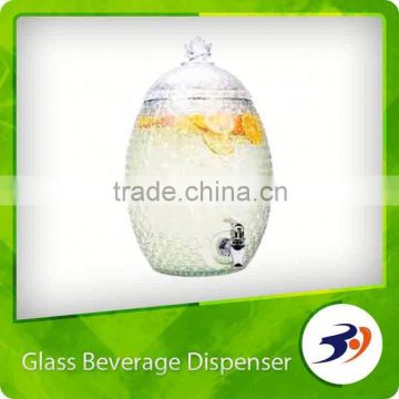 Wholesale china decoration glass dispenser jar