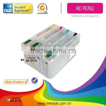Inkstyle refillable ink cartridge for epson wp-4530 high quality (T6761-4/4color)