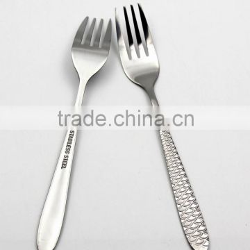 China best rust-proof stainless steel fork and spoon set factory directly