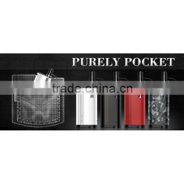 Black/Red/White/Camo Fumytech Purely Pocket Kit with magnetic connecting structure
