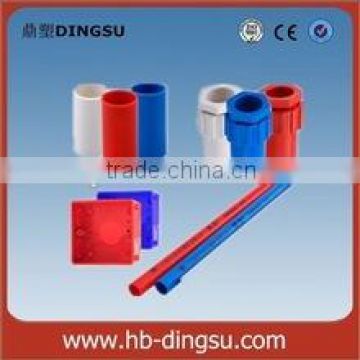 Manufacturer Colorful Plastic PVC Electrical Conduit