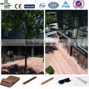 Good price wood plastic composite decks