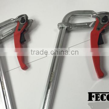 2015 new design ratchet F Clamp aluminum square ratchet clamp masonry clamp Bar Handle