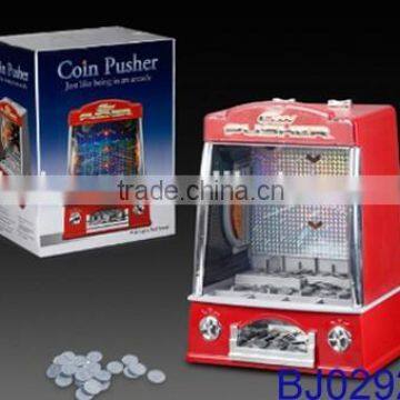 Arcade toys funny game machine coin pusher