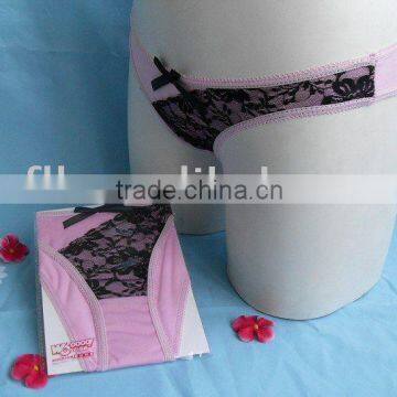 Lady Underwear with Mesh Lace(japanese panties) FLH-WRU02