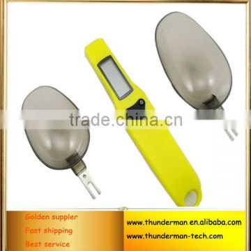 Plastic measuring spoon scale with 2pcs detachable scoops