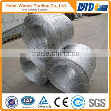 direct factory selling hot-dipped zinc plated galvanized wire for made in China