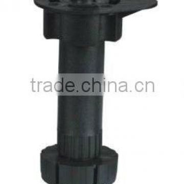 JAL006 black plastic adjustable leg levelers