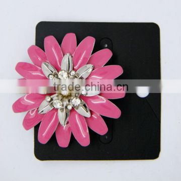 Special flower shape crystal brooch for wholesale-ZB3592
