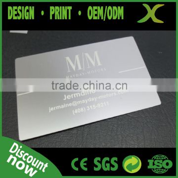 Metal business Card/ Stainless steel card/ Metlal card