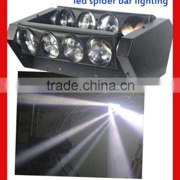 New arrival !!8*10W cool white /RGB 3IN1 dj bar stage lights led beam moving lights