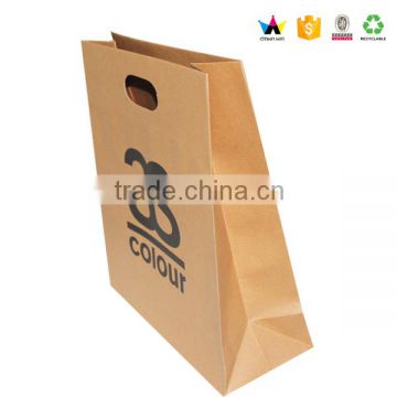 High quality retail paper craft shopping paper bag