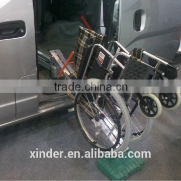 Electric Wheelchair loader for van for foldable wheelchair
